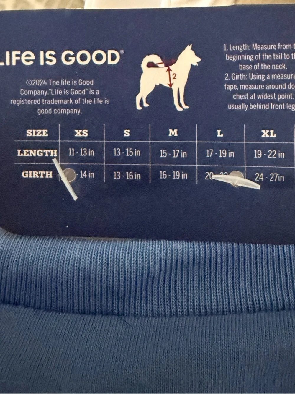 Life Is Good Blue 